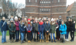 Die Klasse 8d besucht Frau Simon in Lübeck