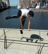 Parkours in der Hafen City